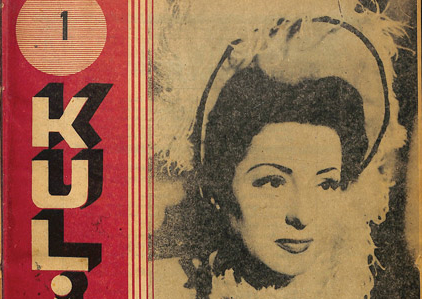 Kulis’in ilk sayısının (15.12.1946) kapağı: Viviane Romance (asıl adıyla Pauline Ronacher Ortmanns), 1945 yapımı “La route du bagne” adlı filmde